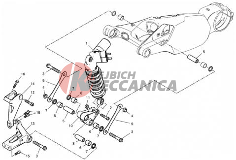 REAR SHOCK ABSORBER