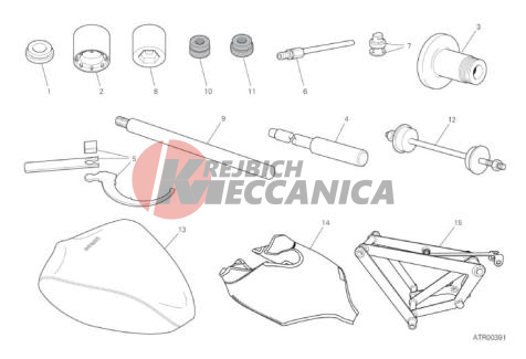 WORKSHOP SERVICE TOOLS (FRAME)