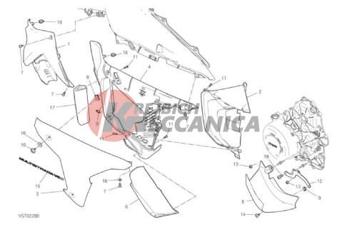 COVER , FRAME RH