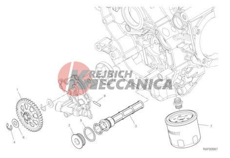 FILTERS AND OIL PUMP