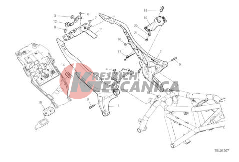 REAR FRAME COMP.