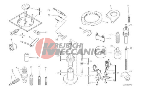 01B WORKSHOP SERVICE TOOLS (ENGINE)