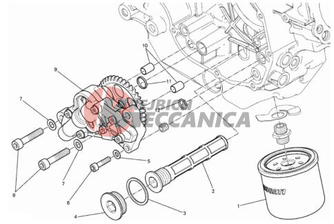FILTERS AND OIL PUMP