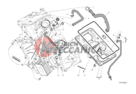 34A AIR INTAKE - OIL BREATHER