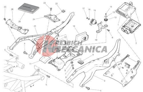 REAR FRAME COMP.
