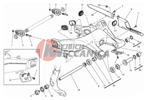 REAR SWINGING ARM