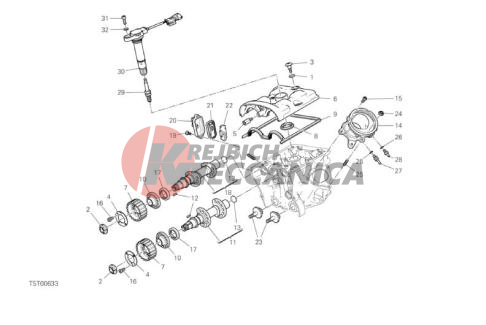 VERTICAL CYLINDER HEAD - TIMING