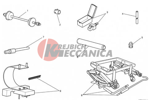 WORKSHOP SERVICE TOOLS, FRAME