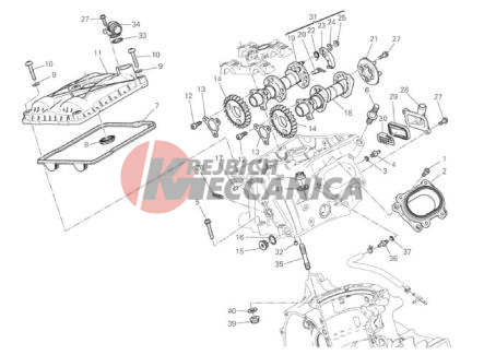 VERTICAL CYLINDER HEAD - TIMING (