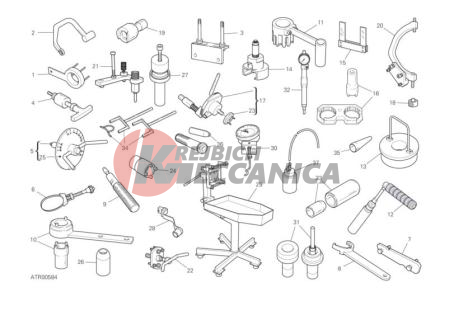 WORKSHOP SERVICE TOOLS (ENGINE)