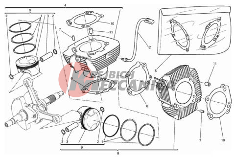 CYLINDERS - PISTONS