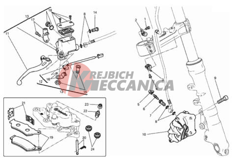FRONT BRAKE SYSTEM