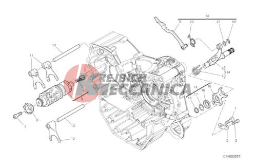 GEAR CHANGE MECHANISM