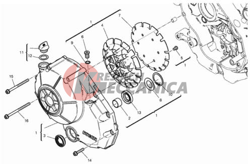 CLUTCH COVER