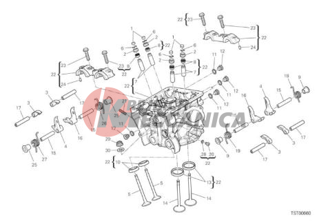VERTICAL CYLINDER HEAD