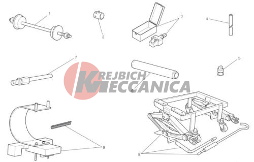 WORKSHOP SERVICE TOOLS, FRAME