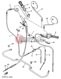 STEERING HANDLE & CABLE