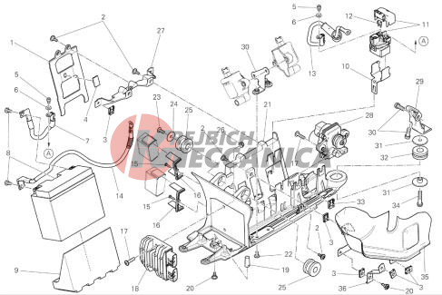 BATTERY HOLDER