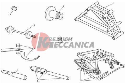 WORKSHOP SERVICE TOOLS,FRAME