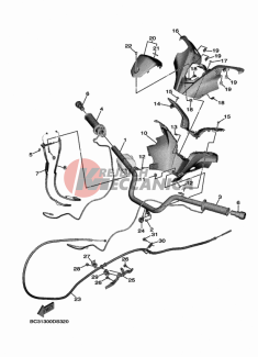 STEERING HANDLE & CABLE