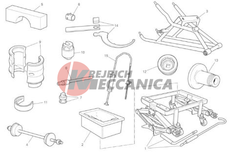 WORKSHOP SERVICE TOOLS (FRAME)