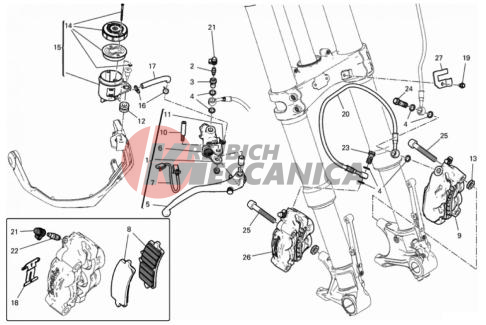 FRONT BRAKE SYSTEM