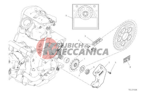 FRONT SPROCKET - CHAIN