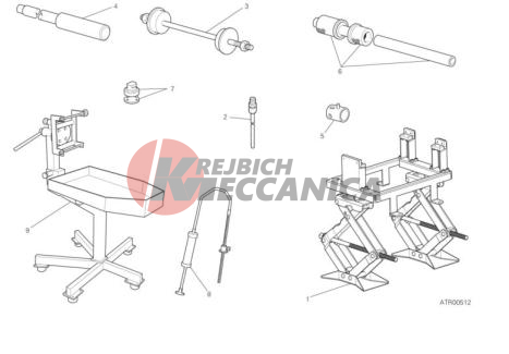 WORKSHOP SERVICE TOOLS (FRAME)