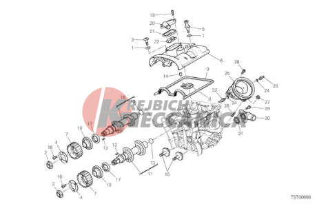 VERTICAL CYLINDER HEAD - TIMING