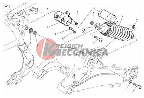 REAR SHOCK ABSORBER