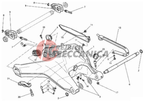REAR SWINGING ARM
