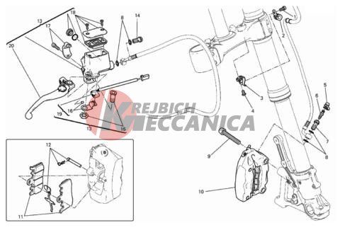 FRONT BRAKE SYSTEM