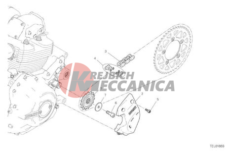 FRONT SPROCKET - CHAIN