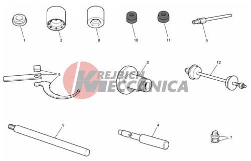 WORKSHOP SERVICE TOOLS (FRAME)