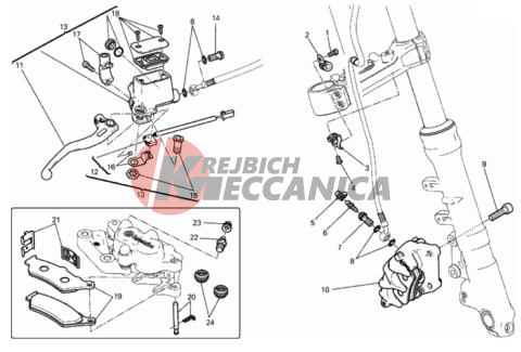 FRONT BRAKE SYSTEM