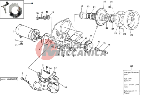 GENERATOR - STARTING MOTOR