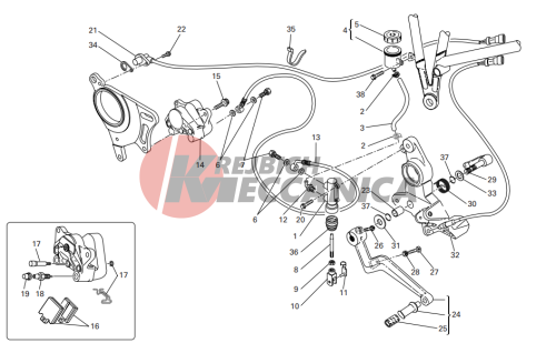 Rear brake