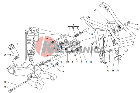 Rear suspension