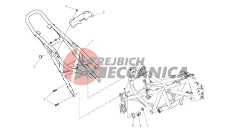 REAR FRAME COMP.