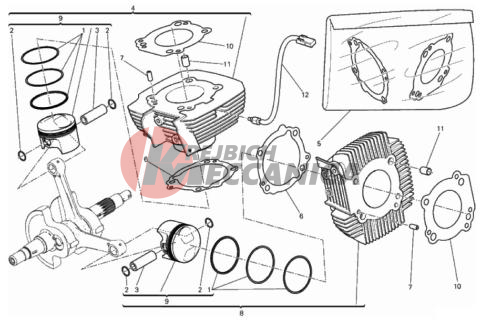 CYLINDERS - PISTONS