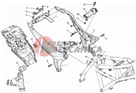 REAR FRAME COMP.