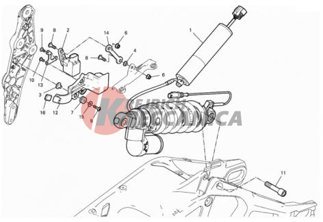 REAR SHOCK ABSORBER