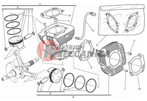 CYLINDERS - PISTONS