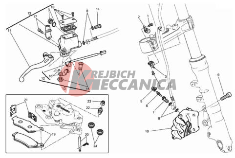 FRONT BRAKE SYSTEM