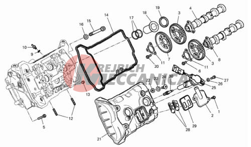 FRONT HEAD - TIMING SYSTEM