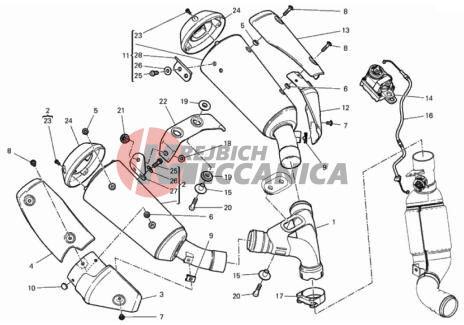 EXHAUST SILENCER