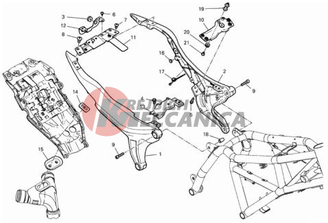 REAR FRAME COMP.