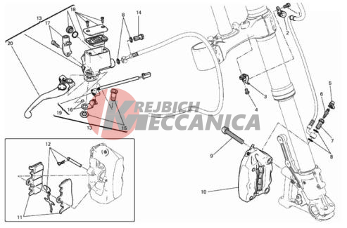 FRONT BRAKE SYSTEM