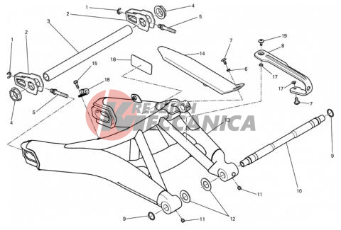 REAR SWINGING ARM