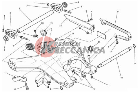 REAR SWINGING ARM